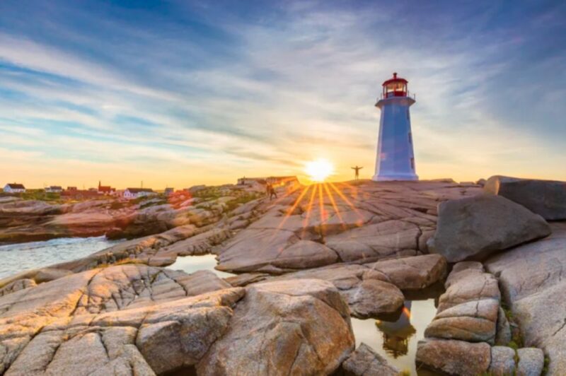 From Halifax: City and Peggys Cove Sunset Guided Tour - Key Points