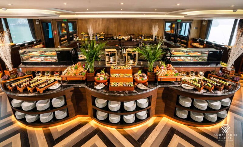 From Halong: HALONG BAY AMBASSADOR DAY CRUISE - Key Points