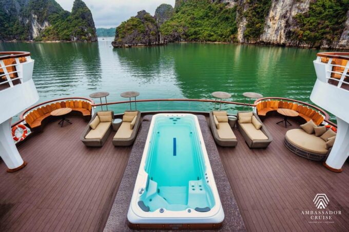 From Halong: HALONG BAY AMBASSADOR DAY CRUISE - Restrictions and Requirements