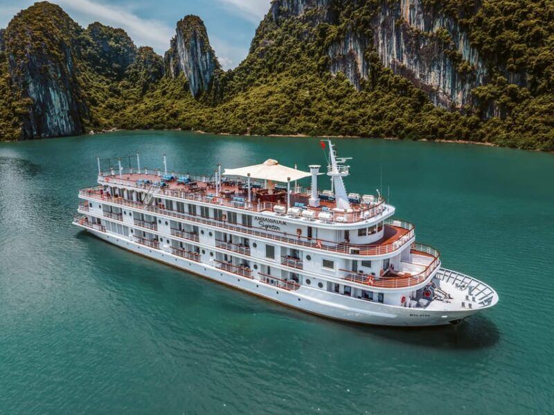 From Halong: Lanha Bay 3D2N on Ambassador Signature Cruise - Culinary Experience