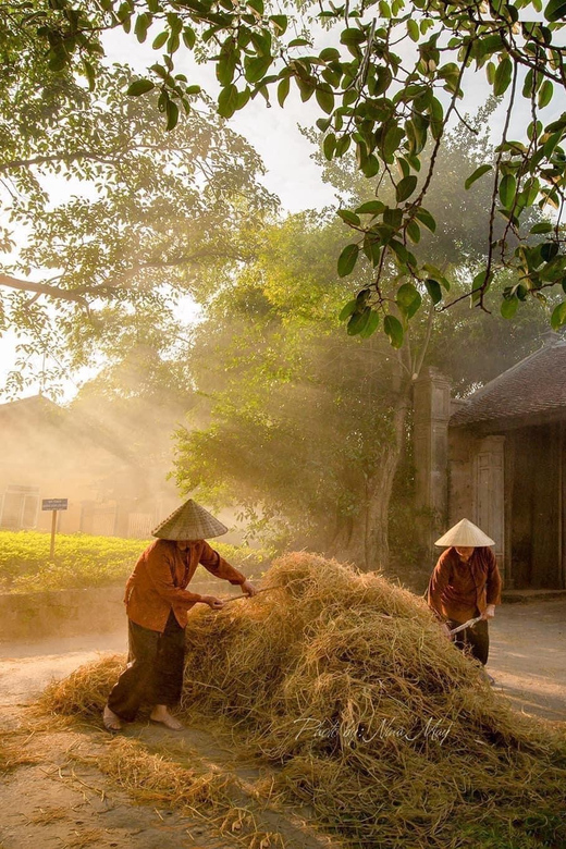 From Hanoi: 1-Day Duong Lam Ancient Village Tour and Biking - Hands-on Craft Workshop