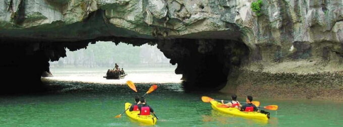 From Hanoi: 1 -Day Halong Bay Cruise With Big & Small Groups - Kayaking and Bamboo Rafting Adventure