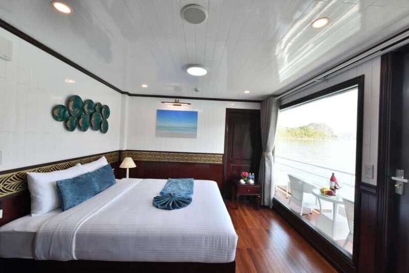 From Hanoi: 2-Day Halong Sapphire Cruise With Balcony Cabin - Included Amenities