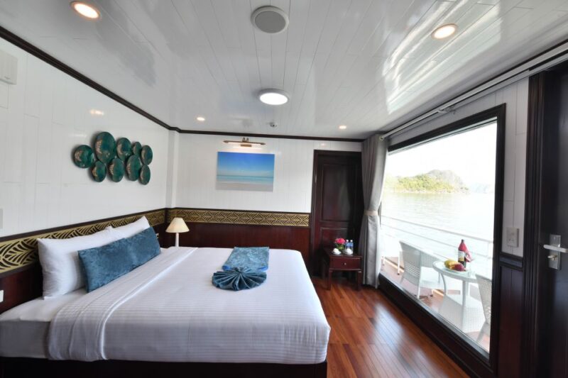 From Hanoi: 2-Day Halong Sapphire Cruise With Balcony Cabin - Onboard Amenities and Activities