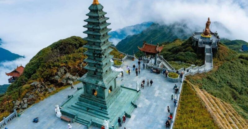 From Hanoi: 2-Day Sapa, Fansipan, and Muong Hoa Valley Tour - Fansipan Cable Car Journey