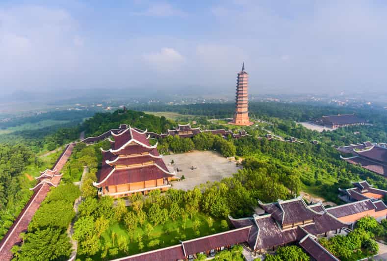 From Hanoi: Bai Dinh Pagoda and Trang An Boat Tour - Bai Dinh Pagoda Experience