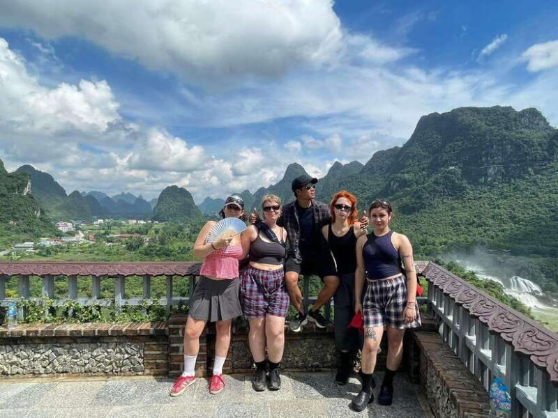 From Hanoi: Ban Gioc Waterfall and Tiger Cave 2-day Tour - Day 1: Exploring Ban Gioc Waterfall and Nguom Ngao Cave