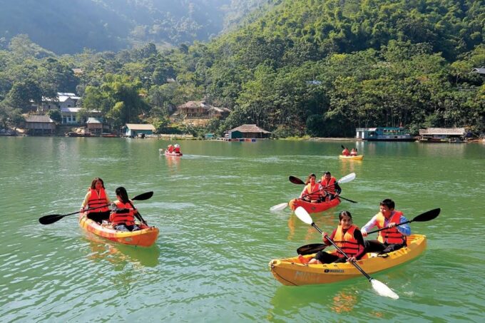 From Hanoi: Bike and Hike Ham Lon Mount and Kayak the Lakes - Biking and Hiking
