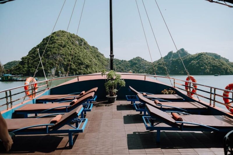 From Hanoi: Cat Ba - Lan Ha Bay 2D1N Cruise - 5 Cabin - Day 2 Itinerary
