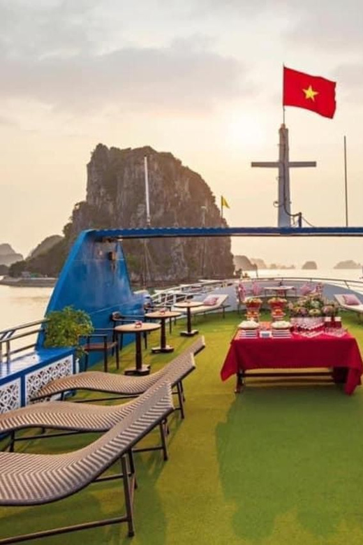 From Hanoi: Cruise 4 Stars Luxury With Ha Long Bay Tour 1day - Activities and Experiences