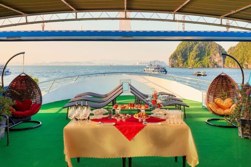 From Hanoi: Cruise 5 Stars Luxury With Ha Long Bay Tour 1day - Inclusions
