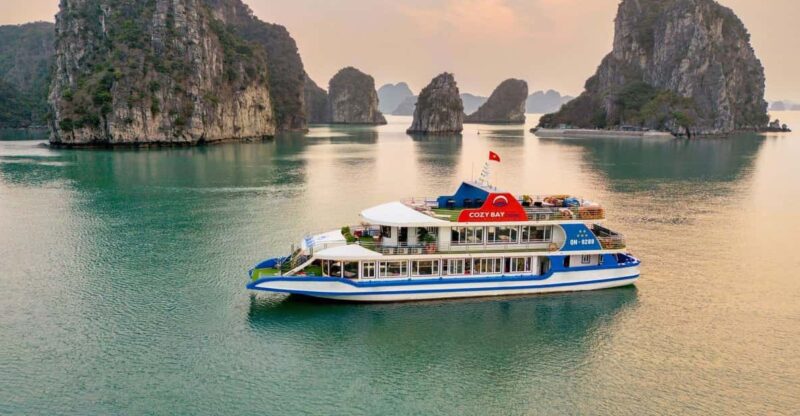 From Hanoi: Explore Ha Long Bay 1 Day With A Luxury Cruise - Itinerary Highlights