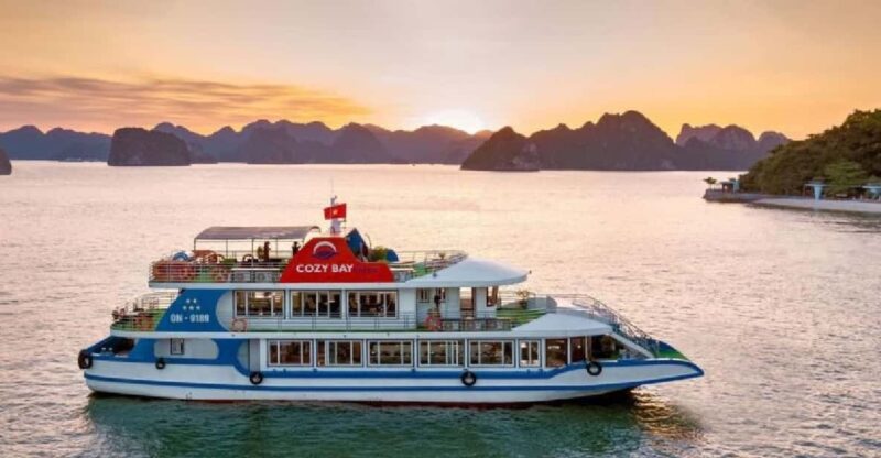 From Hanoi: Ha Long Bay 1 Day Cruise 4 Stars by Limousine - Key Points