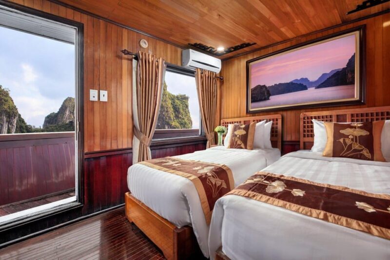 From Hanoi: Ha Long Bay 2D1N Premium Cruise 6 Stars - Included Amenities and Services
