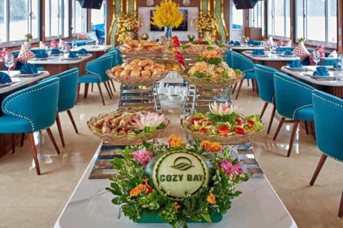 From Hanoi: Ha Long Bay Day Trip With 4 Stars Luxury Cruise - Cruise Through Limestone Islands