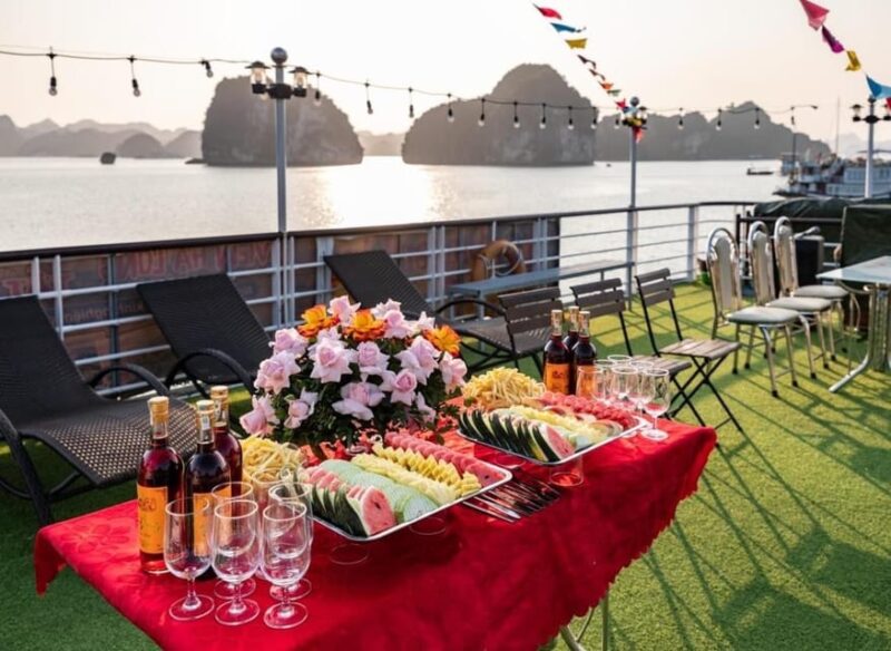 From Hanoi: Ha Long Bay Day Trip With 4 Stars Luxury Cruise - Activities and Experiences