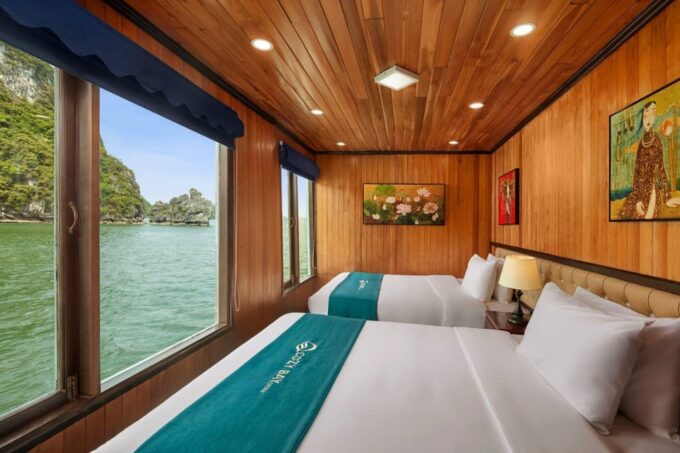 From Hanoi: Halong Bay 2-Day Cruise Luxury 4 Stars - Accommodations and Amenities