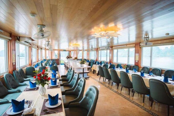 From Hanoi: Halong Bay Luxury Day Cruise With Lunch - Relaxing at TiTop Island and Enjoying the Sunset Party
