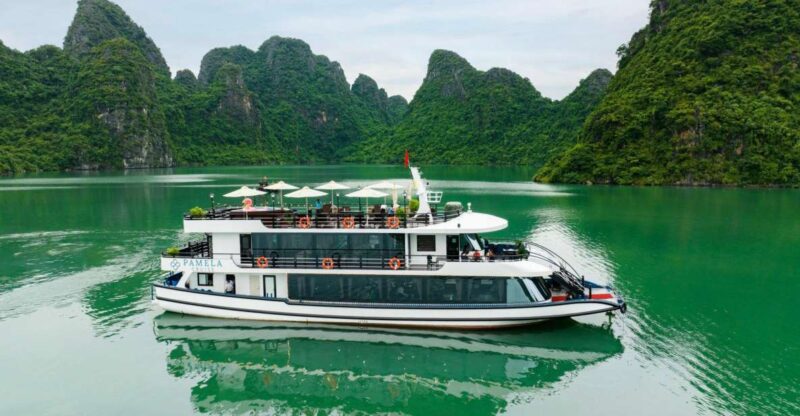 From Hanoi: Halong Bay Luxury Day Tour Kayaking, Swimming - Key Points