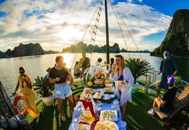 From Hanoi: Halong Bay on 5 Star Cruise Full Day Tour. - Itinerary Highlights