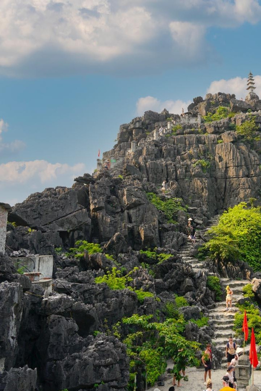 From Hanoi: Hoa Lu - Tam Coc - Mua Cave/Guide/Lunch/Biking - Itinerary Highlights