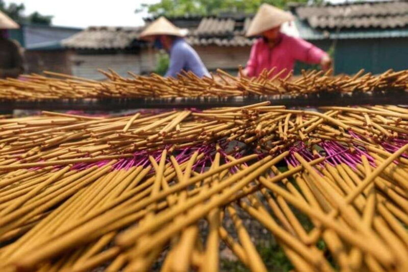 From Hanoi: Incense Village and Hat Making Village Half Day - Artisan Craftsmanship