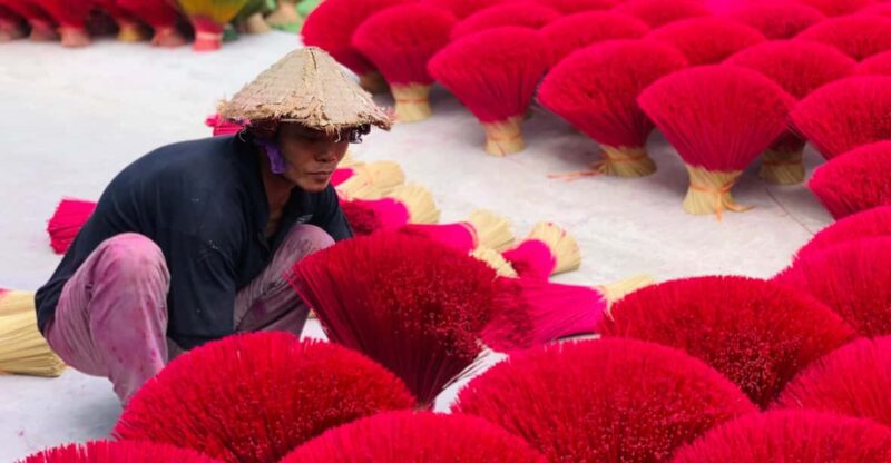 From Hanoi: Incense Village, Conical Hat and HaThai Art Tour - Tour Inclusions