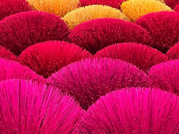 From Hanoi: Incense Village, Conical Hat and HaThai Art Tour - Conical Hat Making