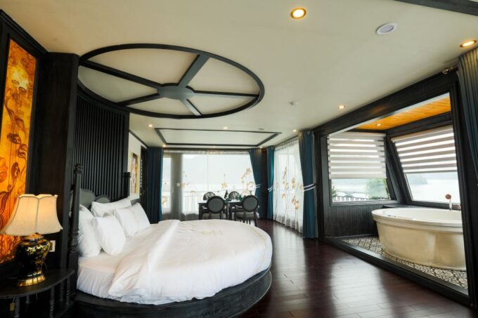 From Hanoi: Overnight Ha Long Bay Cruise W/ Meals & Transfer - Bamboo Boat Transportation
