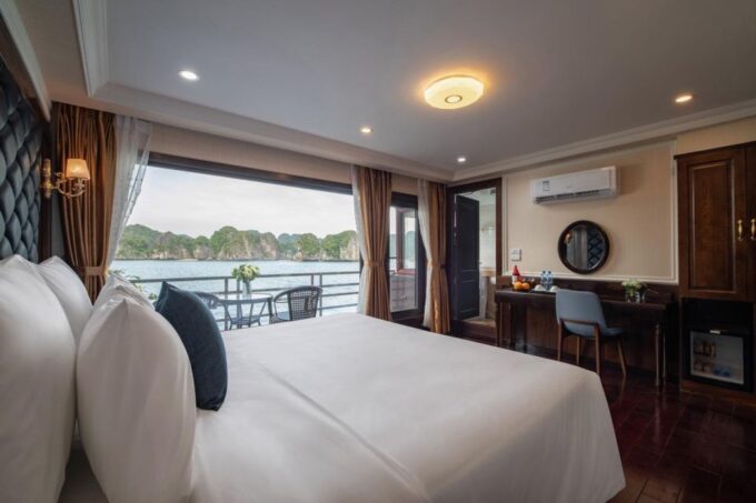 From Hanoi: Overnight Halong Bay Luxury Cruise With Meals - Relaxation on the Sundeck