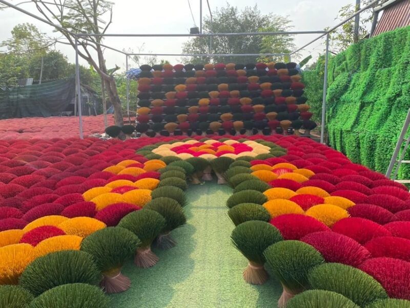 From Hanoi: Private Car to Incense Village & Ninh Binh 1-day - Key Points