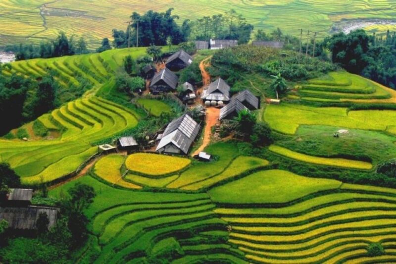 From Hanoi : Sapa Moutain Trek - Halong Bay Heritage - Luxury Bus to Sapa Destination