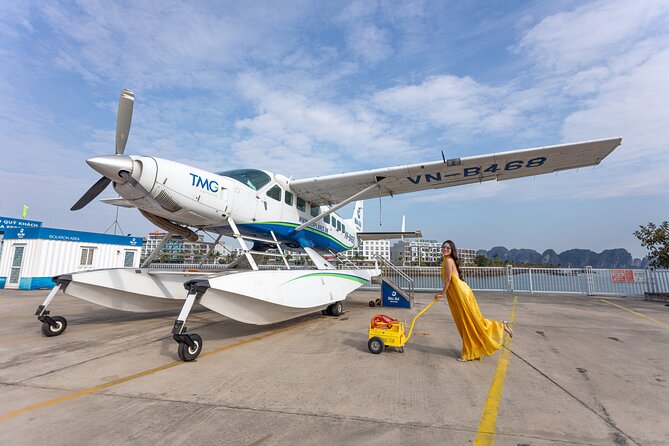 From Hanoi to Halong Bay 1 Day Tour With Scenic Seaplane & Cruise - Luxury Day Cruise