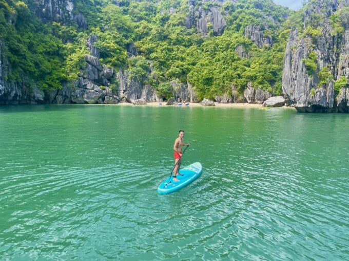 From Hanoi to Lan Ha Bay: 2-Day Jungle Hiking & Night Kayak - Cruise Lan Ha Bay