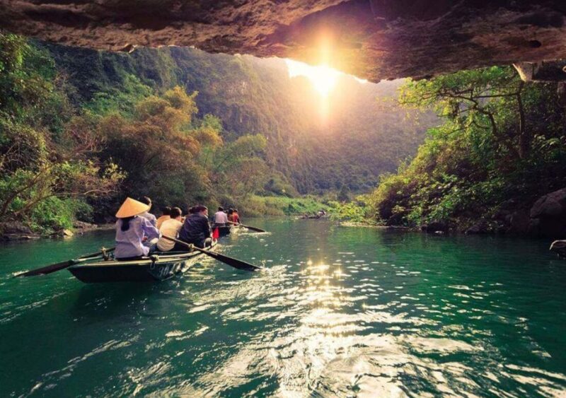 From Hanoi: Trang An, Mua Cave, Buffalo Cave 2-Day Tour - Trang An Boat Ride