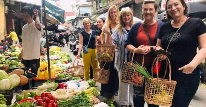 From Hanoi: Vietnamese Cooking Class & Local Market Tour - Included in the Package
