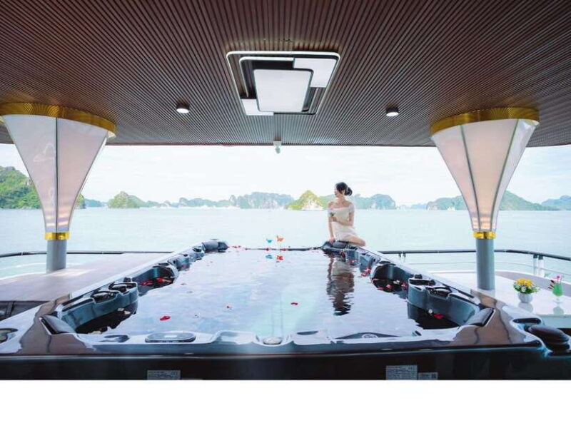 From Hanoi:1 Day Ha Long Bay Premium Cruise-Buffet & Jacuzzi - Key Points