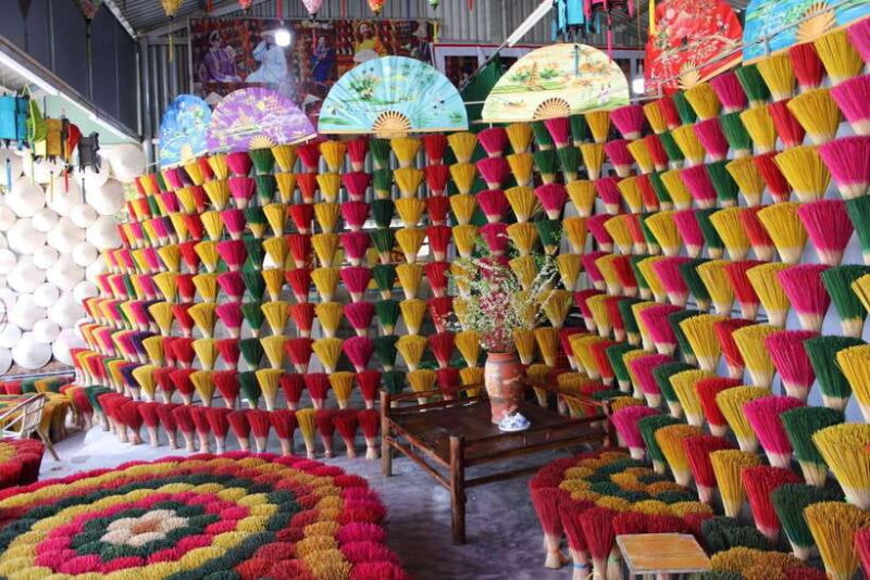 From Hanoi:Quang Phu Cau Incense Village &Chuong Hat Village - Hotel Pickup and Transportation