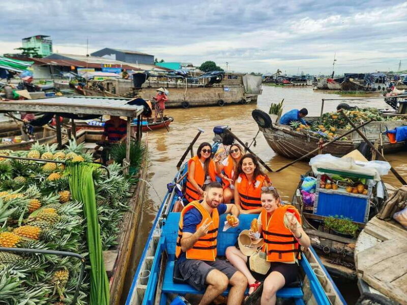 From HCM: Cai Rang Floating Market and Mekong 1 Day - Relaxation and Countryside Cycling