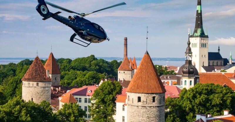 From Helsinki: Helicopter Day Trip to Tallinn - Overview of the Experience