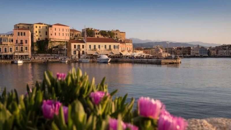 From Heraklion: Chania Town, Kournas Lake, and Rethymno Tour - Chania Town