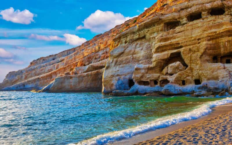 From Heraklion: Matala, Hippies Caves & Ancient Gortyn - Pickup and Drop-off Details