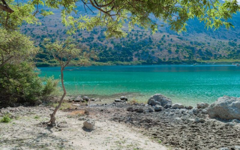 From Heraklion: West Crete, Chania, Rethymno, & Lake Kournas - Lake Kournas