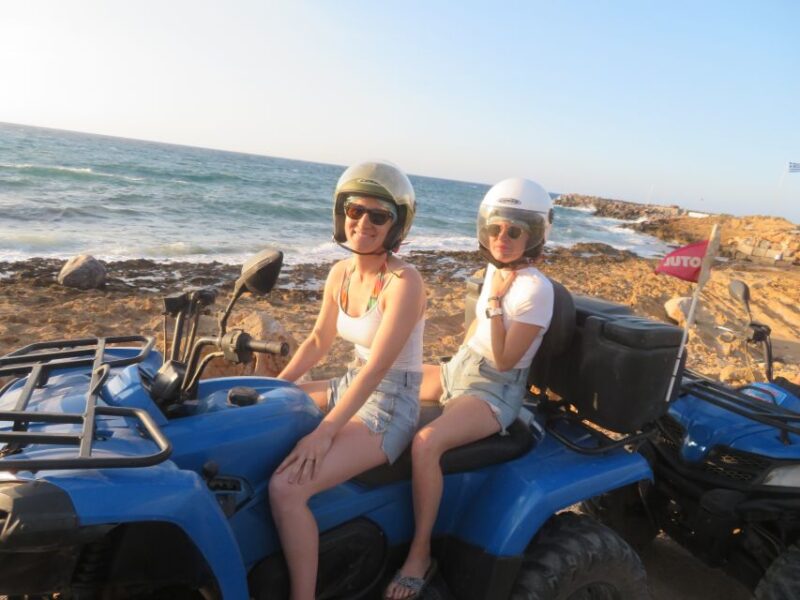 From Hersonissos/Malia: Guided Sunset Quad Safari - Tour Itinerary