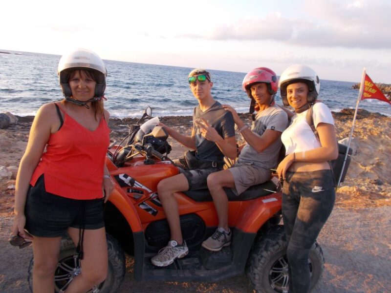 From Hersonissos/Malia: Guided Sunset Quad Safari - Safety Briefing