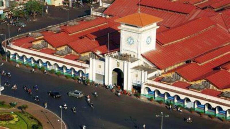 FROM HO CHI MINH: AFTERNOON SAIGON CITY TOUR HAFT DAY BY CAR - Ben Thanh Market
