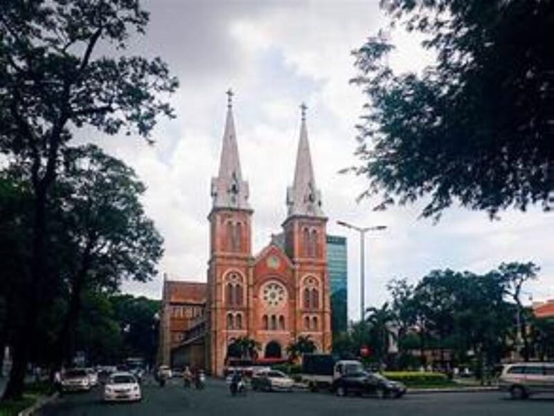 FROM HO CHI MINH: AFTERNOON SAIGON CITY TOUR HAFT DAY BY CAR - Saigon Notre Dame Basilica