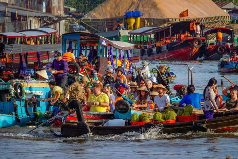 From Ho Chi Minh: Cai Rang Floating Market, Cooking Class - Market Experience