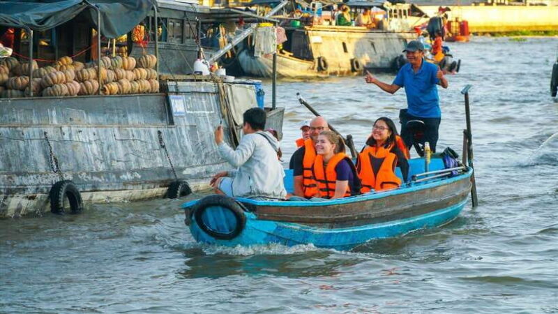 From Ho Chi Minh: Cai Rang Floating Market, Cooking Class - Rowing Boat Sampan