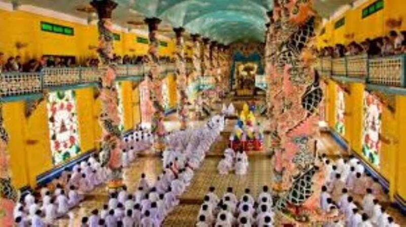 From Ho Chi Minh: Tay Ninh, Ba Den Mountain, and Cao Dai … - Visiting Go Kien Pagoda